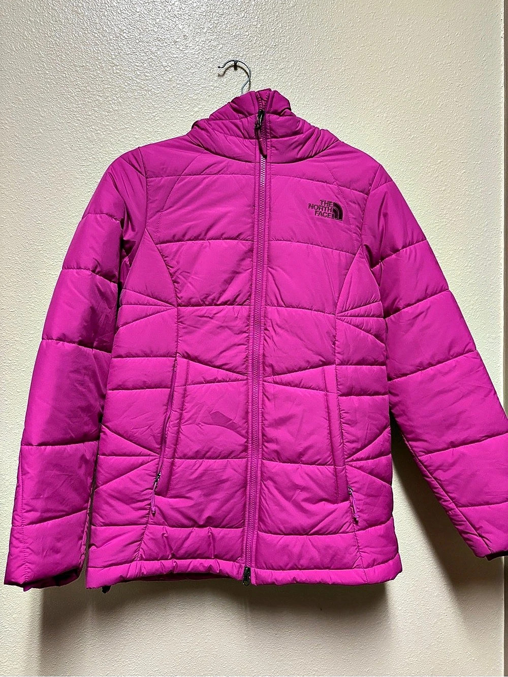 The North Face ThermoBall Hooded Jacket Women's Pink Puffer